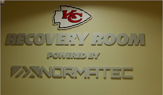 A Look Inside the Chiefs' NormaTec Recovery Room